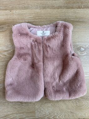 H&M Kids Pink Vest Size 3-4T